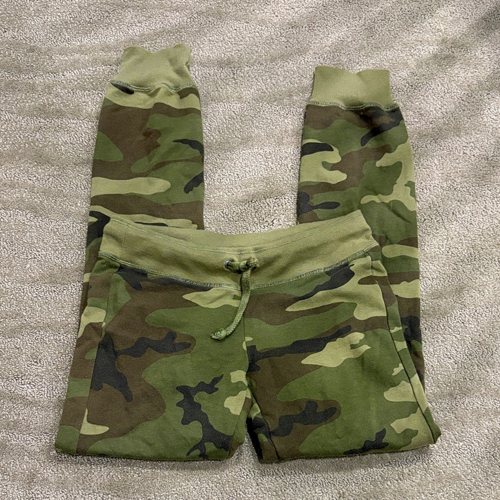 TNA Green Camo Sweatpants